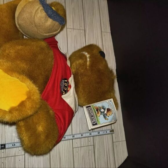 Land's End By Gund Vintage Teddy Bear Plush Kid Kodiak Rugby Bears 1996 With Tag - Picture 9 of 10